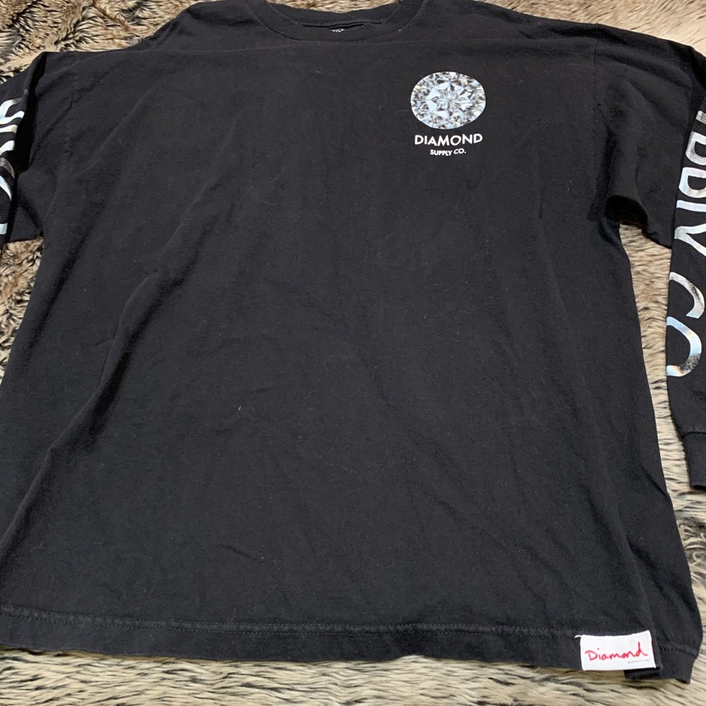 Diamond supply co long sleeve
black XXL